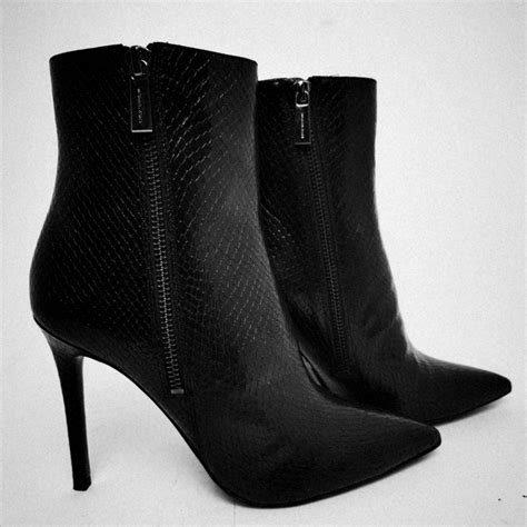 michael kors black and snakeskin ankle boot|Michael Kors snakeskin sneakers.